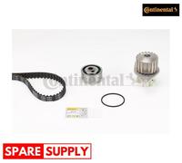 WATER PUMP & TIMING BELT SET FOR PEUGEOT 106 205 206 CONTINENTAL CTAM CT607WP1