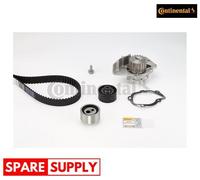 WATER PUMP & TIMING BELT SET FOR PEUGEOT 206 306 CONTINENTAL CTAM CT986WP2
