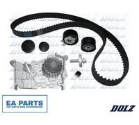 Water Pump & Timing Belt Set for RENAULT CLIO GRAN TOUR III Grandtour DOLZ KD046