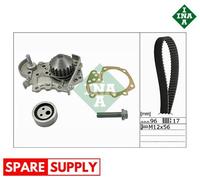 WATER PUMP & TIMING BELT SET FOR RENAULT CLIO KANGOO LOGAN INA 530 0191 31