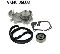WATER PUMP & TIMING BELT SET FOR RENAULT CLIO KANGOO LOGAN MEGANE SKF VKMC 06003