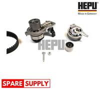 WATER PUMP & TIMING BELT SET FOR SKODA FABIA RAPID HEPU PK06790