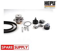 WATER PUMP & TIMING BELT SET FOR VW BEETLE BORA CADDY DERBY HEPU PK05570
