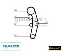 Water Pump & Timing Belt Set for VW BORA CADDY CONTINENTAL CTAM CT1028WP3