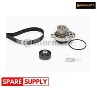 WATER PUMP & TIMING BELT SET FOR VW CARAVELLE T4 BUS CONTINENTAL CTAM CT939WP1