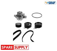 WATER PUMP & TIMING BELT SET FOR VW CARAVELLE T4 BUS EUROVAN T4 GRAF KP758-3