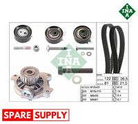 WATER PUMP & TIMING BELT SET FOR VW CARAVELLE T4 BUS INA 530 0484 30