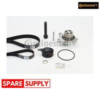 WATER PUMP & TIMING BELT SET FOR VW EUROVAN T4 CONTINENTAL CTAM CT939WP10PRO