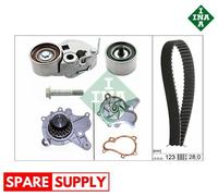WATER PUMP & TIMING BELT SET INA 530 0542 31 NEW