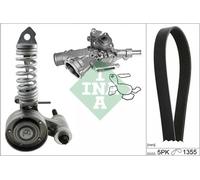 INA 529 0297 30 Water Pump + V-Ribbed Belt Kit
