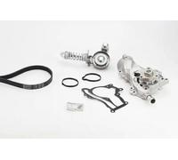 Water pump + V-belt kit 5PK1207WP2 CONTINENTAL CTAM for OPEL CORSA E