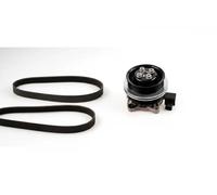 Water pump + V-belt kit Air compressor PK06510 HEPU for SEAT VW AUDI SKODA