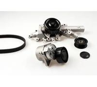 Water pump + V-belt kit Alternator PK01350 HEPU for MERCEDES-BENZ C-CLASS CLK