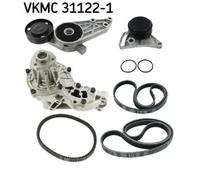 SKF VKMC 31122-1 Water Pump + V-Ribbed Belt Kit