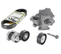 SNR KAP850.010 Water Pump + V-Ribbed Belt Kit