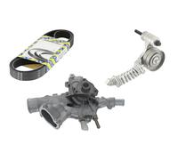 Water pump + V-belt kit KAP853.020 SNR for OPEL CORSA D MERIVA A MPV ASTRA H GTC