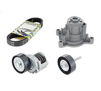 SNR KAP857.141 Water Pump + V-Ribbed Belt Kit