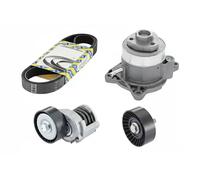 Water pump + V-belt kit KAP857.500 SNR for VW AUDI SKODA SEAT