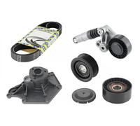 SNR KAP857.510 Water Pump + V-Ribbed Belt Kit