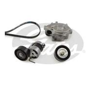 GATES KP116PK1873 Water Pump + V-Ribbed Belt Kit