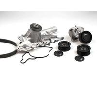 HEPU PK01390 Water Pump + V-Ribbed Belt Kit