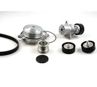 Water pump + V-belt kit PK15130A HEPU for MERCEDES-BENZ CLS C-CLASS S-CLASS SLK