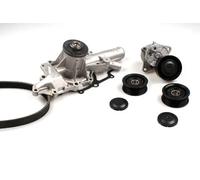HEPU PK15380 Water Pump + V-Ribbed Belt Kit
