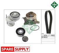 WATER PUMP + V-RIBBED BELT KIT FOR AUDI A1 A3 INA 529 0534 30 NEW