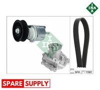 WATER PUMP + V-RIBBED BELT KIT FOR AUDI VW INA 529 0161 31