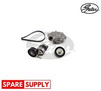 WATER PUMP + V-RIBBED BELT KIT FOR BMW E81 E87 E88 E82 GATES KP116PK1873
