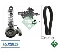 Water Pump + V-Ribbed Belt Kit for HOLDEN OPEL VAUXHALL INA 529 0297 31