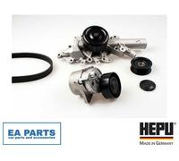 Water Pump + V-Ribbed Belt Kit for MERCEDES-BENZ W203 CL203 S203 HEPU PK01350