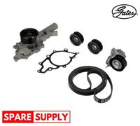 WATER PUMP + V-RIBBED BELT KIT FOR MERCEDES-BENZ W203 W204 GATES KP26PK2260-1