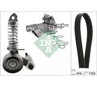 WATER PUMP + V-RIBBED BELT KIT FOR OPEL SUZUKI VAUXHALL INA 529 0297 30
