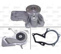Water Pump VALEO Fits FORD C-Max Fiesta Focus Grand Mondeo 1.25-1.6L 2001-