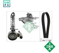 INA 529 0297 30 Water Pump + V-Ribbed Belt Kit