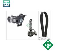 INA Water Pump & V-Ribbed Belt Kit 529 0336 30 – For Chevrolet/Opel Astra J/GTC 1.4L