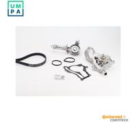 Water pump + V-belt kit 5PK1207WP2 CONTINENTAL CTAM for OPEL CORSA E