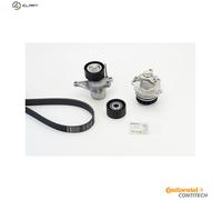 WATER PUMP + VRIBBED BELT KIT 7PK1970WP1 FOR RENAULT MASTER/III/Bus/Van VEL 4cyl