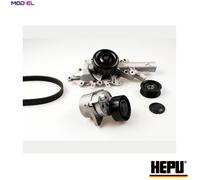 Water pump + V-belt kit Alternator PK01350 HEPU for MERCEDES-BENZ C-CLASS CLK