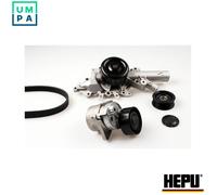 Water pump + V-belt kit Alternator PK01350 HEPU for MERCEDES-BENZ C-CLASS CLK