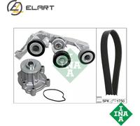 WATER PUMP + VRIBBED BELT SET 529 0081 31 FOR MERCEDES-BENZ VANEOA-CLASS 1.9L