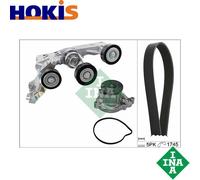 WATER PUMP + VRIBBED BELT SET 529 0148 30 FOR MERCEDES-BENZ B-CLASS/Sports 2.0L