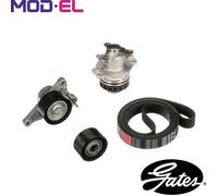 WATER PUMP + VRIBBED BELT SET KP17PK1973 FOR RENAULT MASTER/III/Bus/Van VEL 4cyl