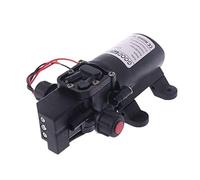 Water Pump,Water Butt Pump DC 12V 130PSI 6L/Min Water High Pressure Diaphragm Self Priming Pump 70W