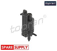 WATER PUMP, WINDOW CLEANING FOR AUDI 100 C4 80 A4 A6 TOPRAN 107 282
