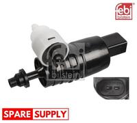 WATER PUMP, WINDOW CLEANING FOR BMW F40 F45 F46 G21 FEBI BILSTEIN 107463