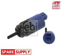 WATER PUMP, WINDOW CLEANING FOR VOLVO S40 V40 FEBI BILSTEIN 34862 FITS FRONT