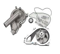 Water Pumps 400cc Engine Water Pump Assy 650cc Oil Seal Gasket Motorcycle Accessories For CFMOTO 400NK 650TR 650NK For Cf Moto Auxiliary Pump(Silver)