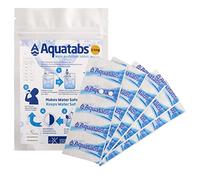 Water Purification Tablets 3.5 MG x 50, Water Filter System for Drinking While Hiking, Backpacking, Camping, Emergencies, Survival Kits, and Home-Use.1 Tablet Cleans 500ml - 1 litre (1)